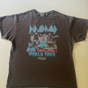 Junk Food Def Leppard Tee